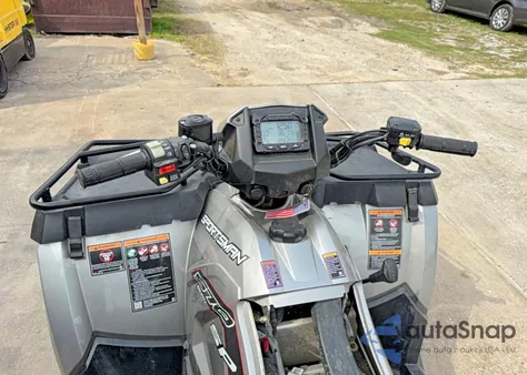 2019 Polaris Sportsman Touring 570 Sp из США, поврежденный, VIN 4XASJE578KB661010